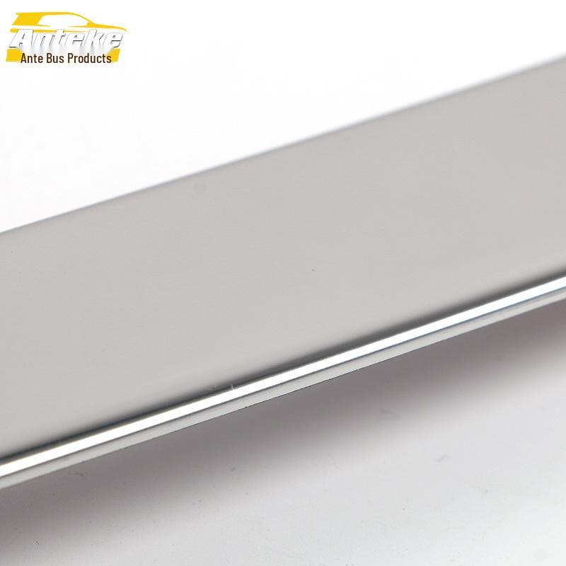Verano Front Bumper Bright Strip & Lip Protector: Fits 20 Models