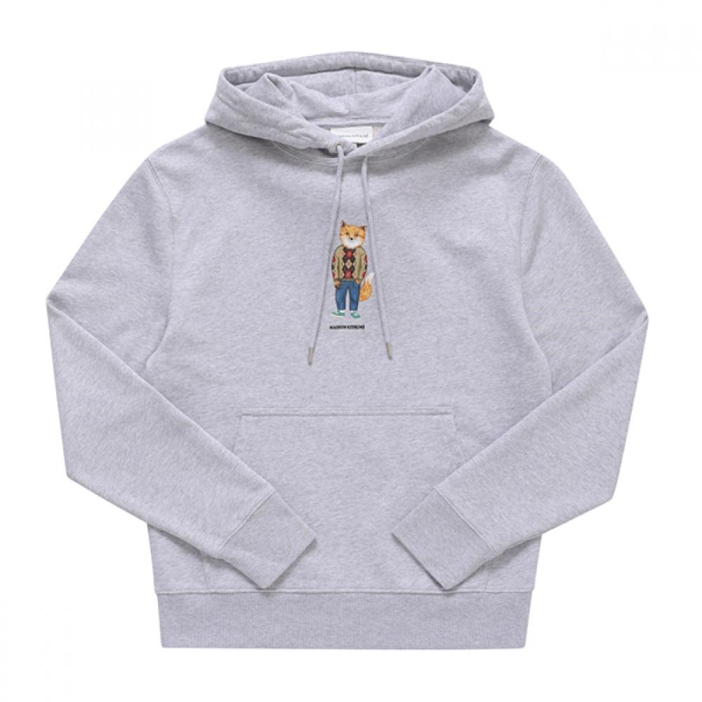 MaiSon KitSune Lm00304km0001 H120 DreSSed Fox Print Men S Hoodie