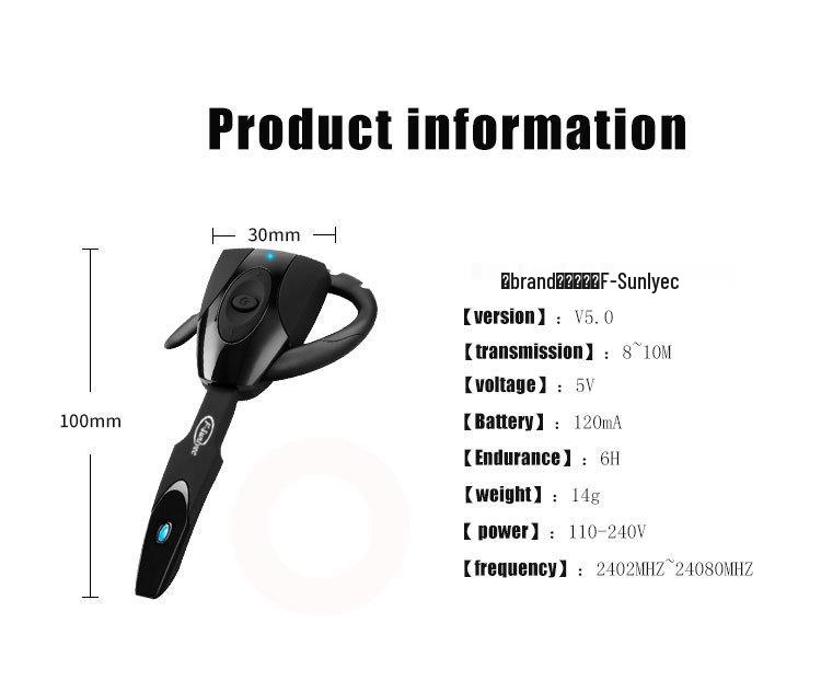 Furui Ming F-SL001A Bluetooth-Headset: Business-Stil In-Ear zum Autofahren