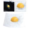 Realistic 3D Ball Hit Car Window Decal Durable PP Glass Sticker Creative Sunproof Waterproof Decor for Car Accessories