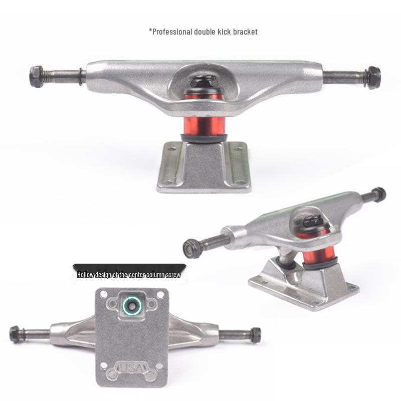 Premium Aluminum-Titanium Skateboard Bridge for Double Rocker & Fish Skateboards