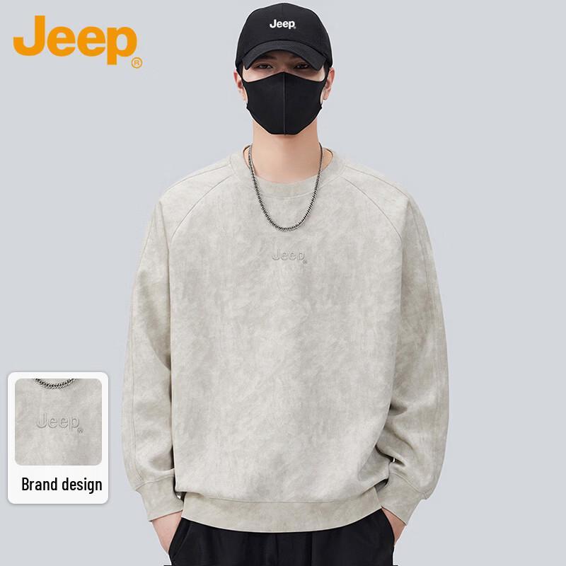 JEEP Men s Tie-Dye Heavyweight Sweatshirt L