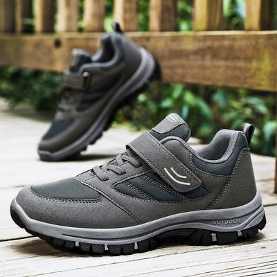 Shoes Men's New Spring Middle-aged and Elderly Sports Shoes Men's Shoes Velcro Couple Walking Shoes Men's Shoes Casual Shoes