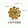 2pcs Incense Holder for Sticks Alloy Incense Burner Creative 3 Levels Lotus Incense Stick Holder and Detachable Ash Catcher