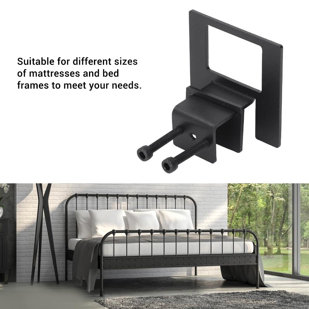 1 Set Steel Anti Slip Mattress Gasket 3.15*2.95in Mattress Gripper Mattress Holder For Daily Use