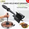 New Kitchen Meat Chopper Handheld Meat Grinder Mixing Grinding and Pounding Spatula Meat Mashing