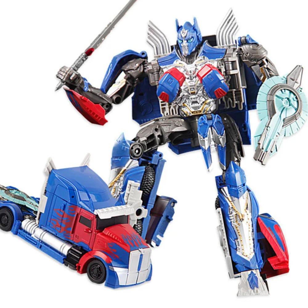 IN STOCK BMB AOYI New COOL 21cm Transformation Movie Toys KO Robot Car Anime Model Action Figure Kids Boy Gift H6001-3 6022A