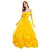 Enchanting Belle Princess Costume Dress For Women Perfect For Halloween Parties And Stage Performances