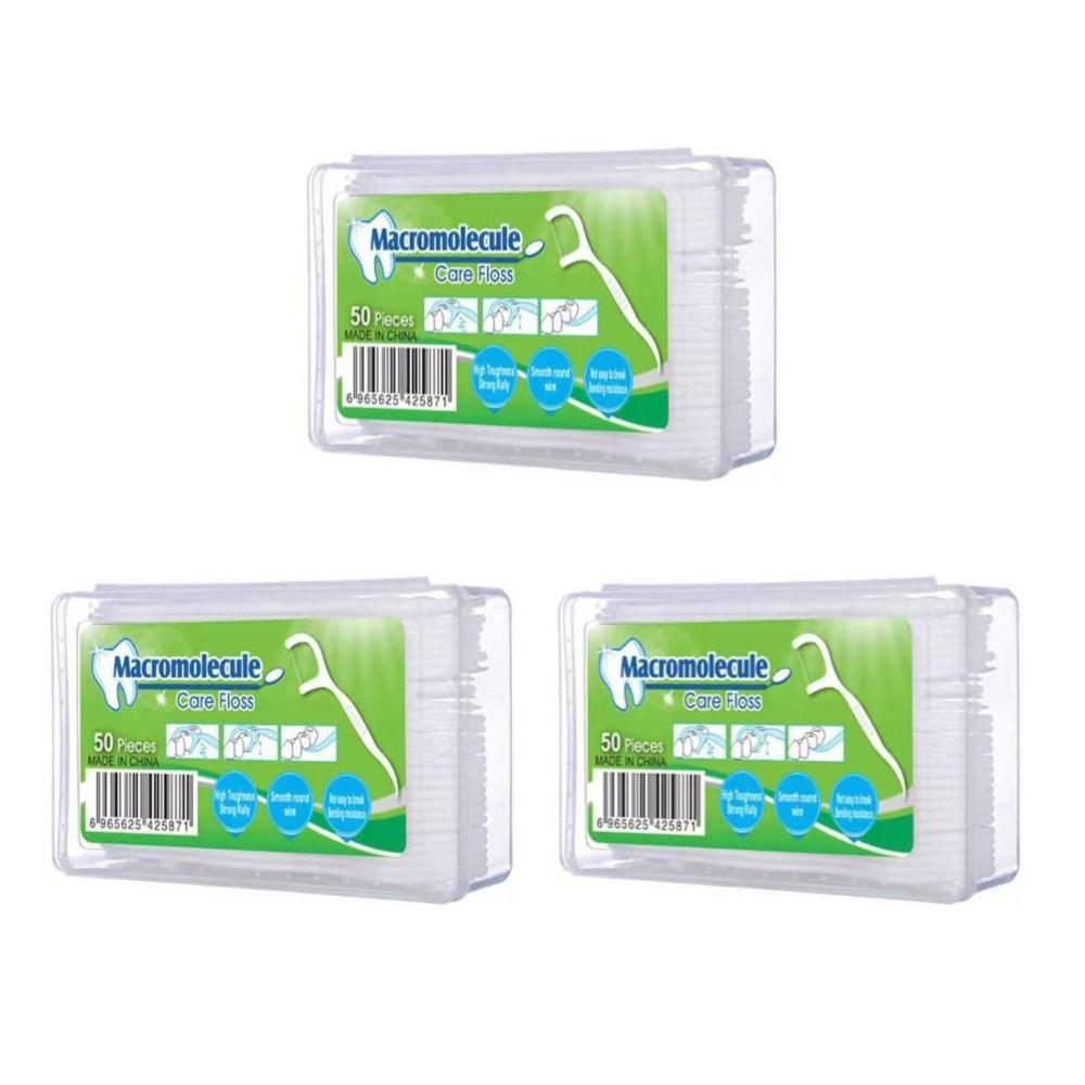 1/2/3/4/5PCS Disposable Dental Floss Independent Packaging Teeth Cleaning Pick Stick Toothpick Oral Care Dental Flosser