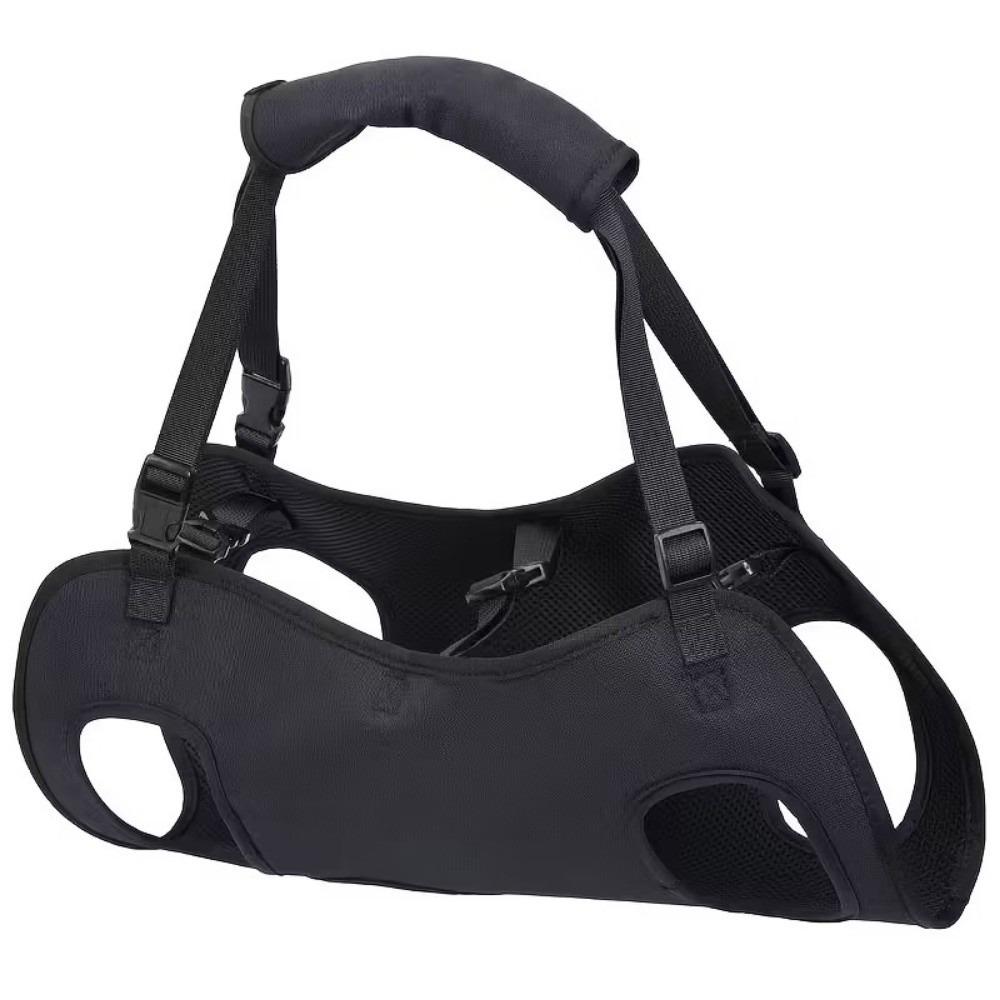 Adjustable Dog Lift Harness Comfortable Dog Body Support Bag Pet Backpacks Disabled Pet Supplies S чёрный