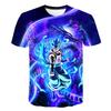 Dragon Ball T-Shirt Kinder Tops T-Shirt Anime Figuren Son Goku Super Saiyan T-Shirt Jungen T-Shirts Kinderkleidung Sommer Kurzarm