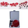 16pcs Saw Hole Drill Bit Kit Wood Plastic Sheet Metal Wcase 34"  5" Cutting