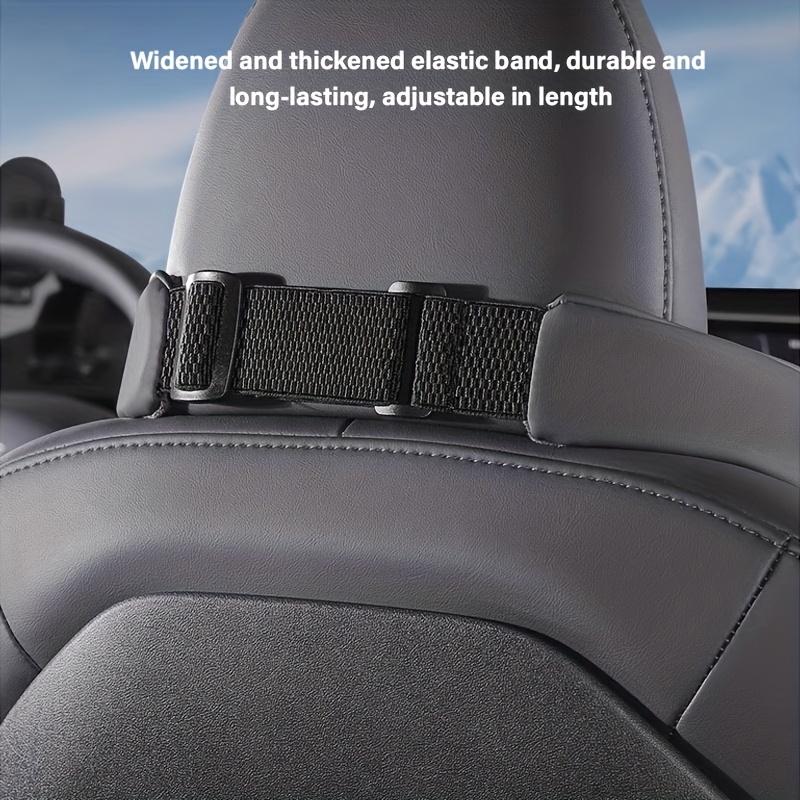 Luxury Car Neck Pillow | Nappa Leather Car Interior Decoration Accessories, Headrest, Seat Cushion, Neck Support Pillow, Comfortable and Breathablel