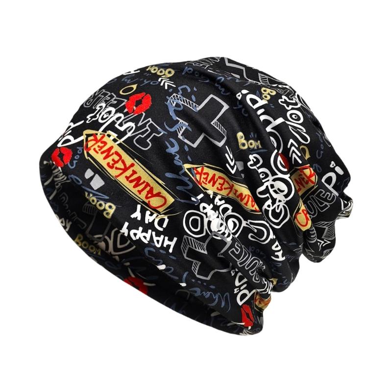 Convertible Twisted Cap for Scarf Mask Hat Use Polyester Fabric Breathable Lightweight for Commuting Hiking and Outdoor