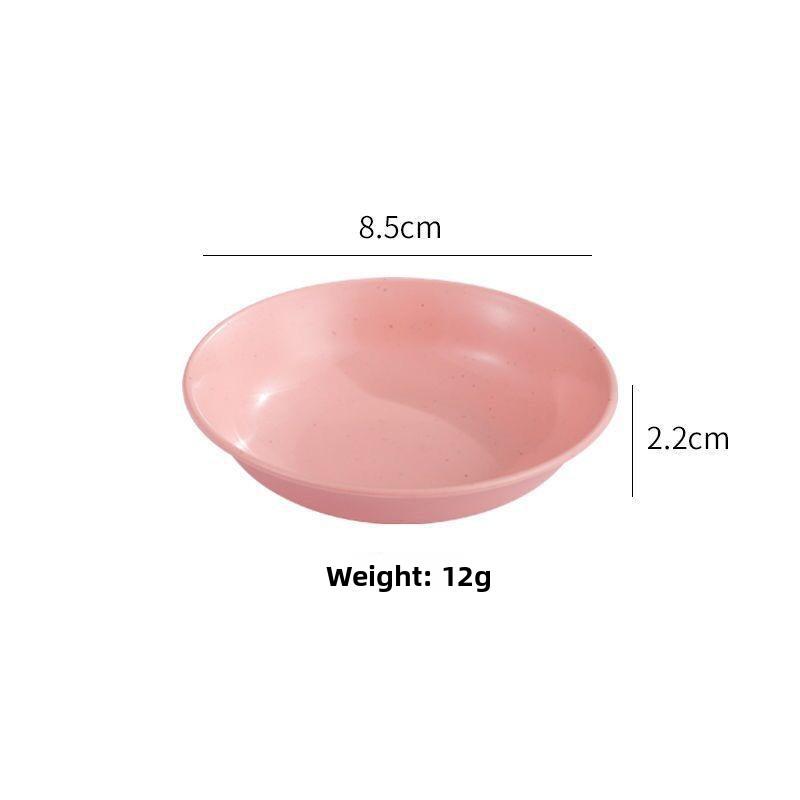 Małe Naczynie Miseczka na Sos Miseczka na Przyprawy Domowa Restauracja Miseczka na Przyprawy ze Słomy Pszenicznej Miseczka na Przekąski Miseczka na Sos Sojowy