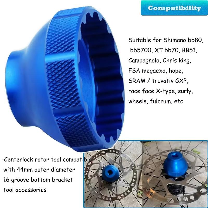 16-Notch Bottom Bracket Removal Tool Slot Bottom Support Tool BBT-69.2 Compatible with Shimano SRAM Chris King Campagnolo