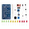 Enkla LED-blinkare DIY-kit Krets Elektronisk Produktion DIY-svit DC4.5-5V
