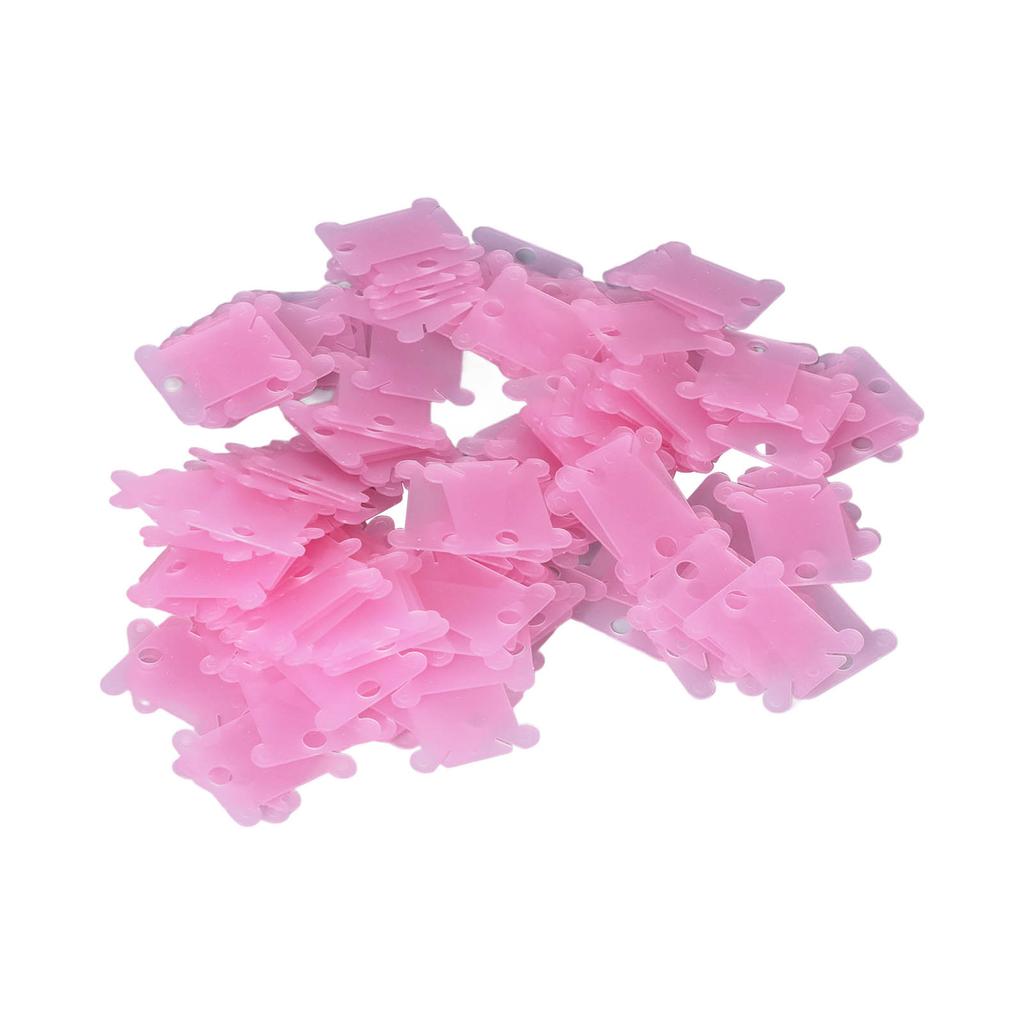 200Pcs Plastic Floss Bobbin Sorting Storage Function Butiful Practical Household Sewing Thrd Storage