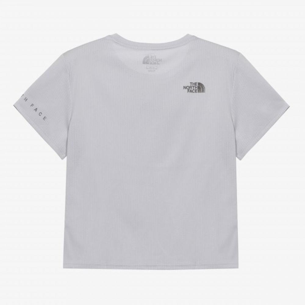 The North Face Women S Ventrunner Short Sleeve Round Tee Ice Gray Nt7ur35k