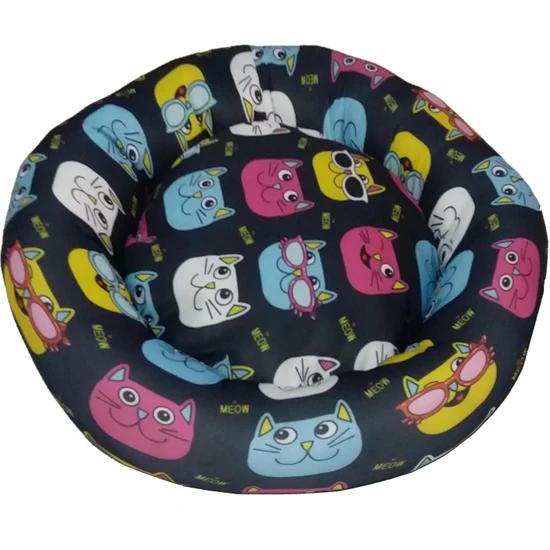

Bagel Cat Dog Bed Cat Pattern 50 см Bio Sand