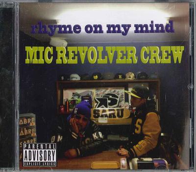 CD RHYME ON MY MIND Mic Revolver Crew NONE SIKS FAMILY Japan Japanese Club Dance Used