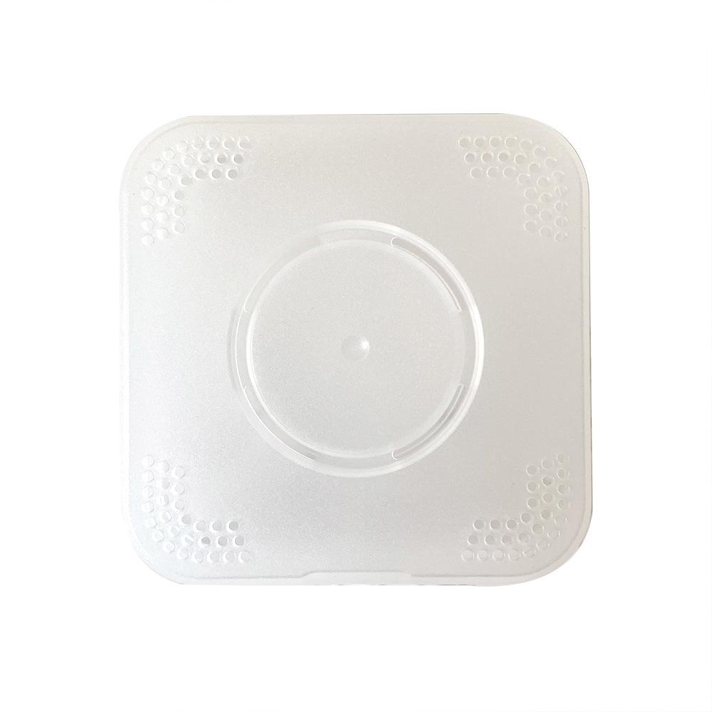 Compact Makeup Powder Puff Storage: Round & Square Plastic Boxes