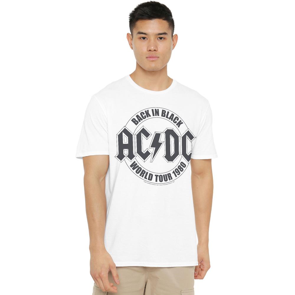 AC/DC Mens Tour Emblem T-Shirt