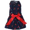 Pet Summer Cute Clothes Dog Polyester Sleeveless Skirt Dresses with Bowknot for Girl Dog