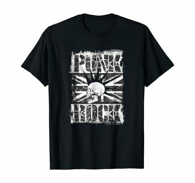 T Shirt Vintage Uk Flag Concert Music 