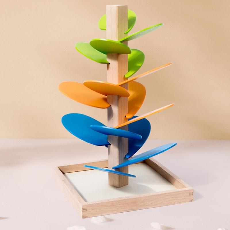 Multifunctional Wooden Ball Drop Toy Rainbow Music Tree For Kids Educational Activity For Boys And Girls