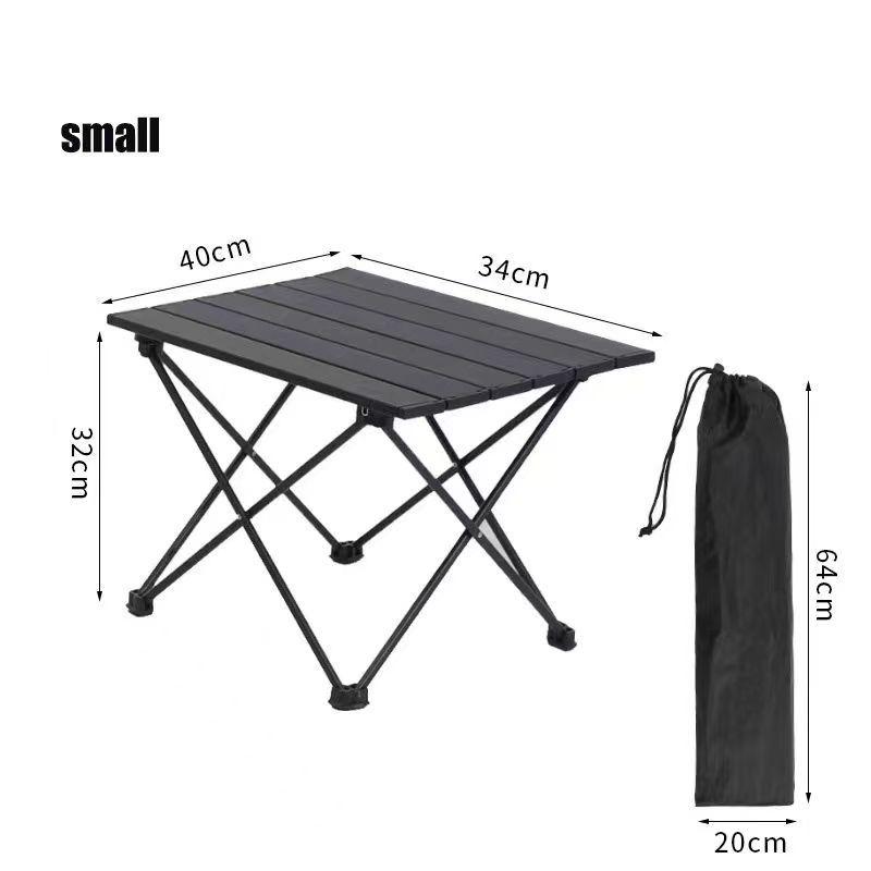 Ultralight Portable Folding Table for Camping, Fishing, Picnic, BBQ, and Night Market.
