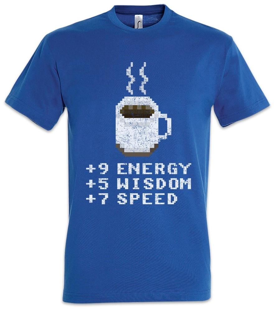 

Pixel Coffee Men s T-Shirt Planescape Dungeons Pen Paper Dragons Role-Playing M