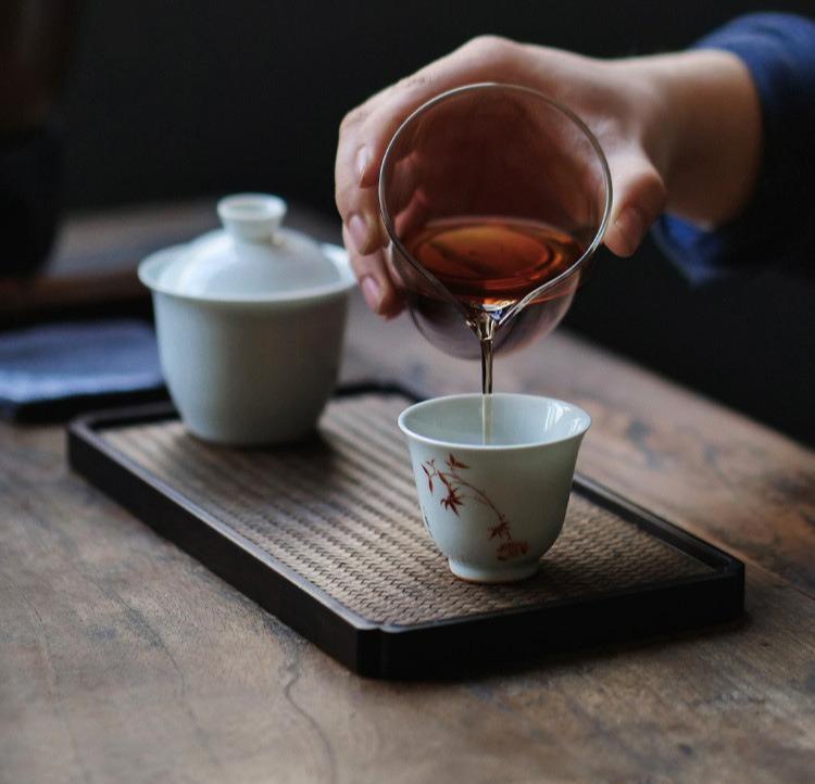 Japanese Style Kung Fu Glass Tea Cup Fair Cup Household Heat-resistant Transparent Kung Fu Tea Set Teacup Accessories New