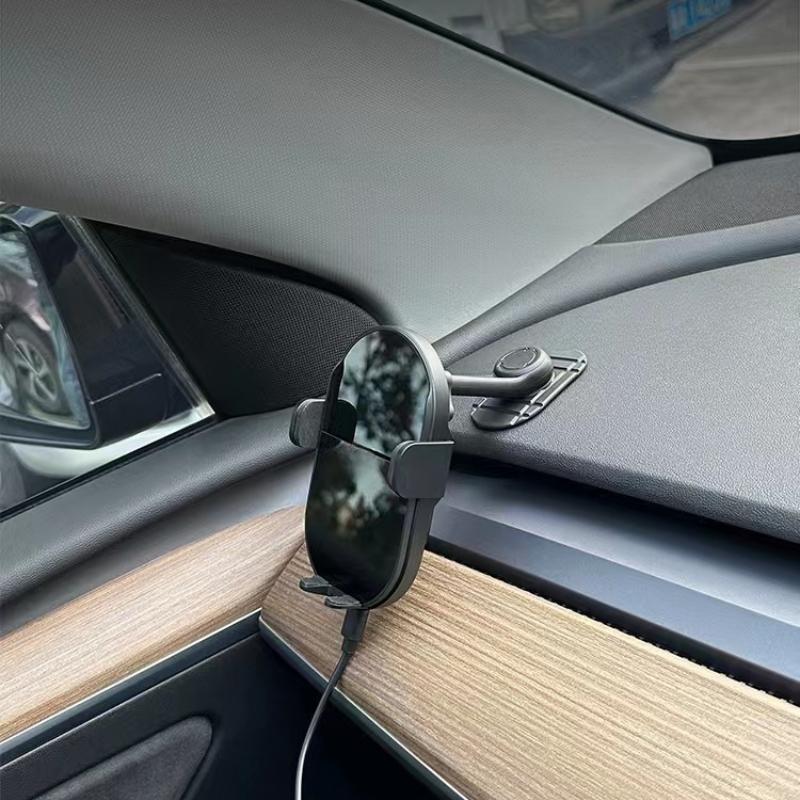 1pc Car holder adhesive base ball head rotating center console instrument panel car phone holder base accessories