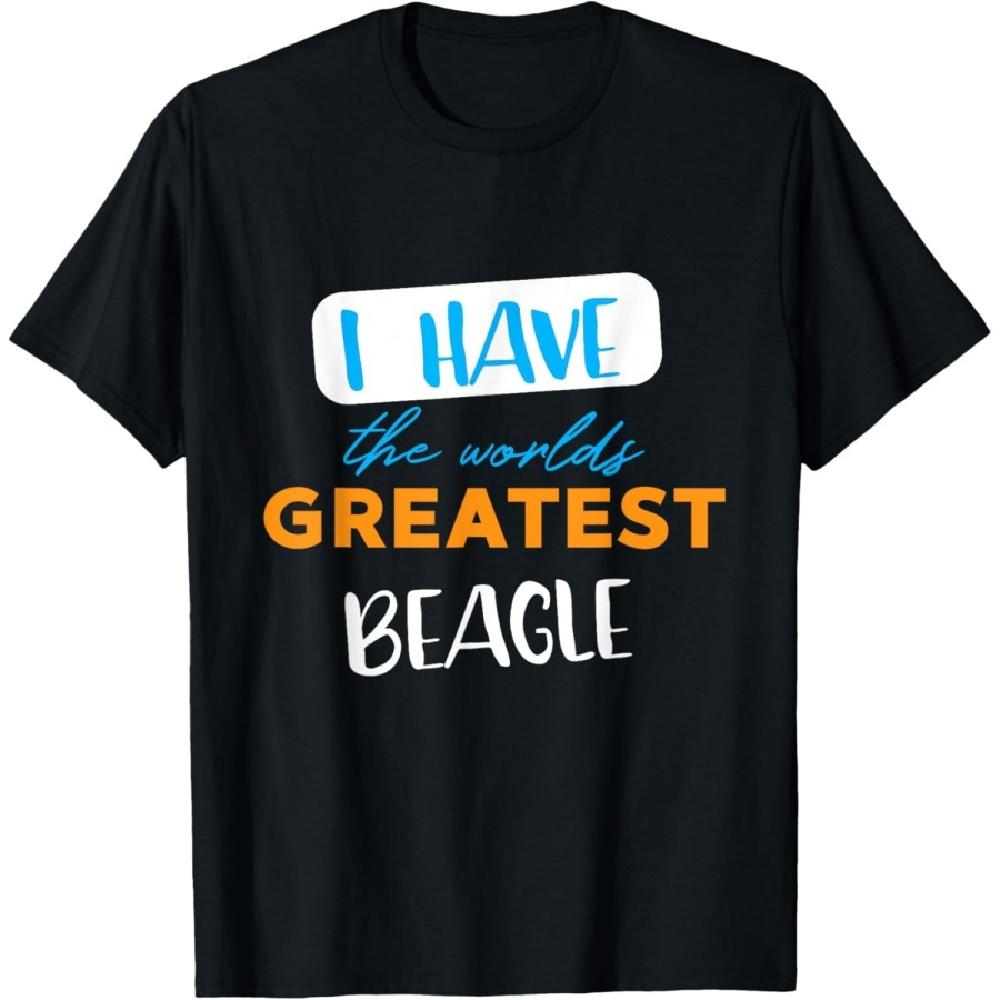 

Футболка Бигль - У меня самая лучшая в мире футболка с биглем Футболка XXXXXL чёрный