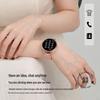 2025 Women's Sporty Luxury Smartwatch: Heart Rate, Multifunctional, Mobile Compatible, Light Bracelet.