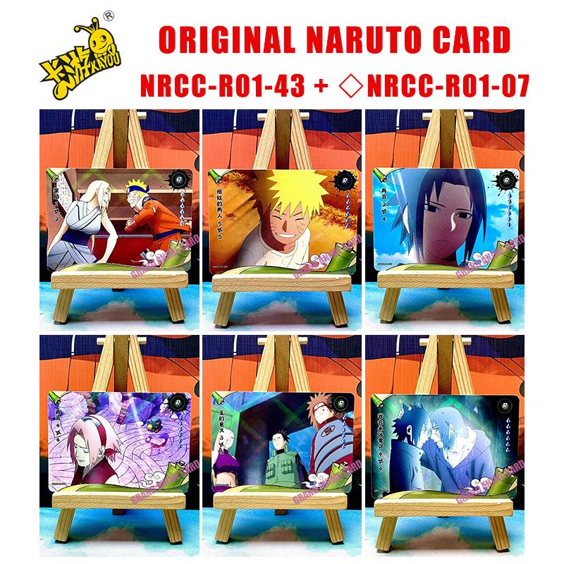 KAYOU Genuine Naruto MR UR SP SSR SR R PTR Cards Ninja Age N Edition Anime Itachi Sasuke Kakashi Complete Set Collection Card