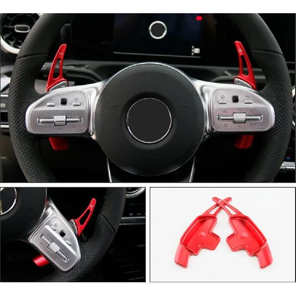 For Mercedes-Benz CLS C257 Coupe C118 GLA GLB X247 CLA GLE W167 MB EQC B Class W247 Car Steering Wheel shift paddles DSG Extend