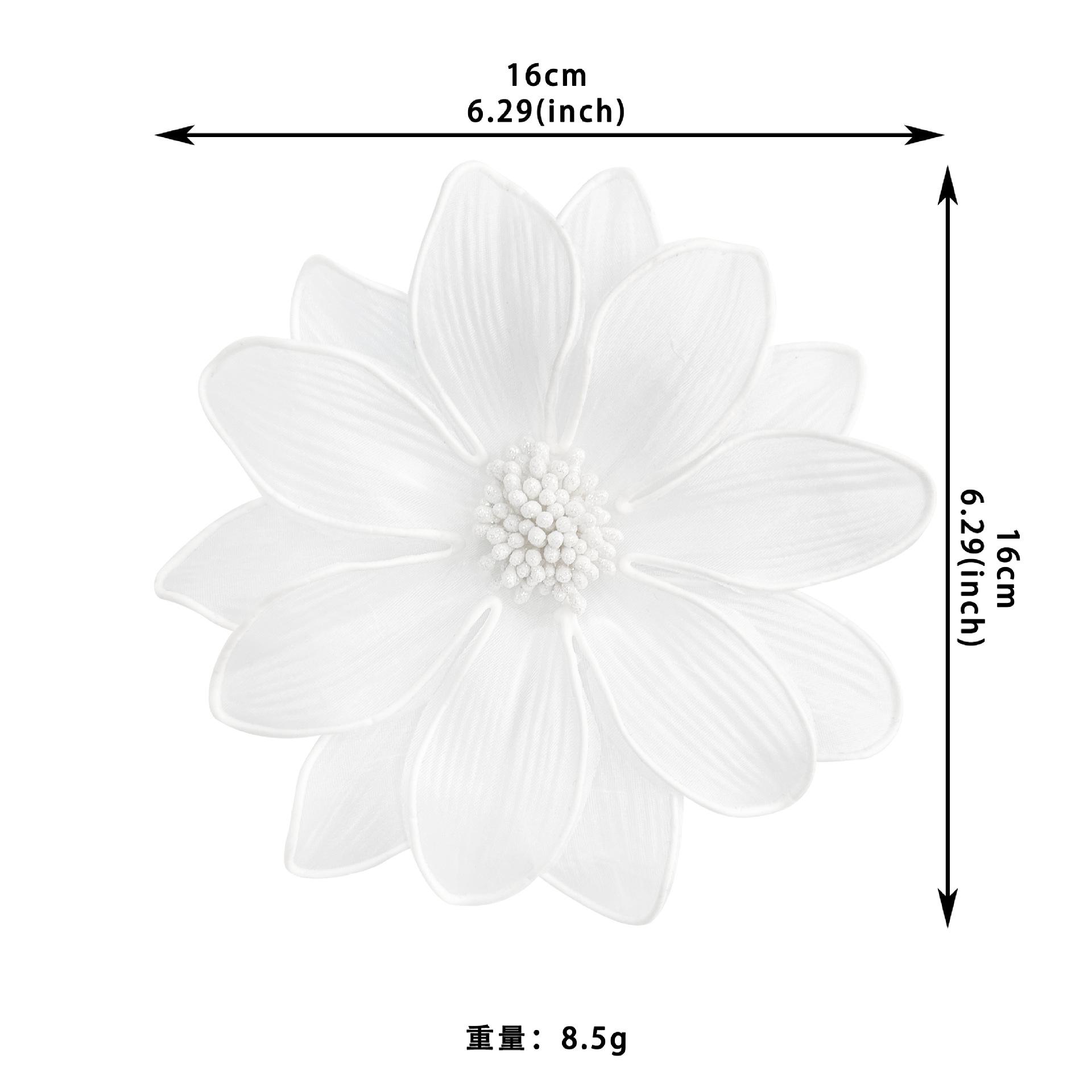 

Eugen Yarn Flower Corsage Clothing Cloth Sticker Three-Dimensional Flower Performance Clothing Dress Hair Accessories Luggage Accessories Decorative