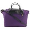 2WAYShoulder Handbag Purple Nylon Women Used