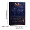 24 Days Christmas Countdown Calendar 2D Flat Christmas Ornaments Xmas Countdown Calendar Holiday Countdown Calendar Xmas Gifts