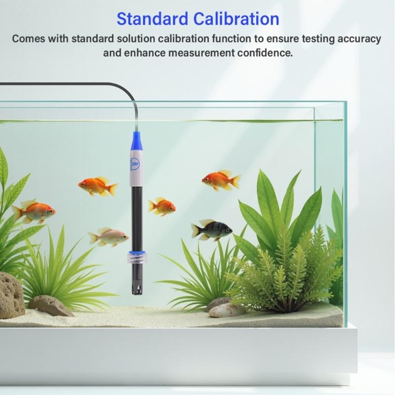 ORP Measurement Tool 501-2 BNC ORP Sensor Probe Featuring Metal Loop For Easy Cleaning And Accurate Readings Check