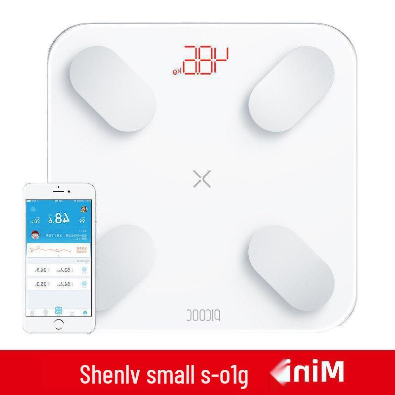 Smart Body Fat Scale - Compact Fitness & Health Tracker with Rechargeable Feature for Men
