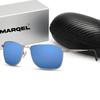 MARQEL Solbriller med blå speilglass L6517 – UV400-beskyttelse, premium etui