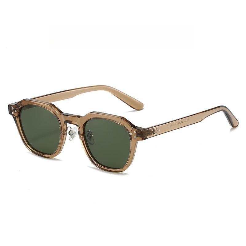 Occhiali da Sole Polarizzati Retrò Uomo Montatura Ultraleggera in TR90 Poligono Donna Occhiali da Sole Esterni Alta Qualità Occhiali da Viaggio Gafas De Sol