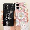 For Oppo A6s CPH2789 Cute Cat Flower Cartoon Phone Case For Oppo A6s 4G CPH2815 OppoA6s A 6S 5G Soft Silicone Covers Bumpers