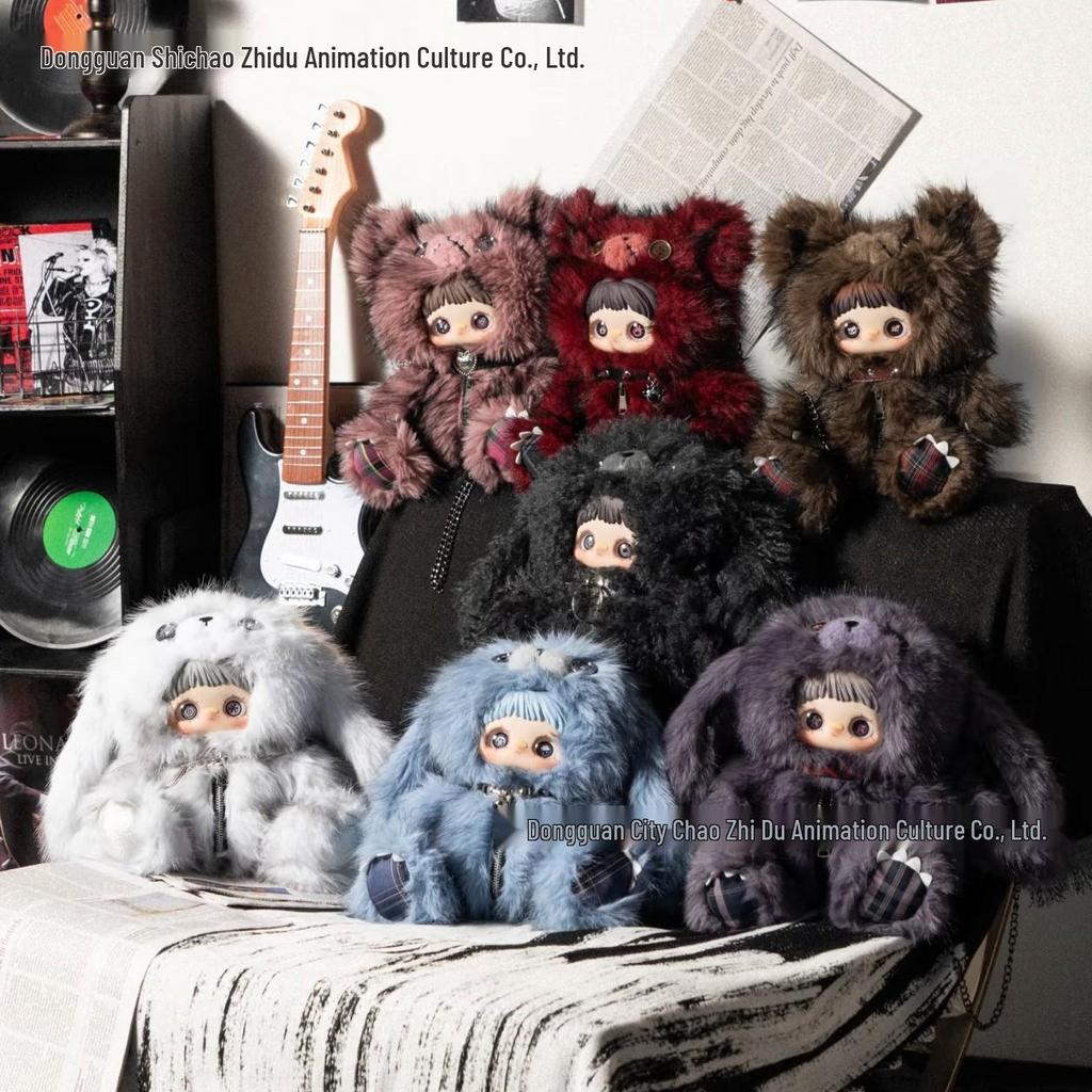 MayMei Rebel Doll Rucksack Serie Plüsch Blind Box Spielzeugfigur