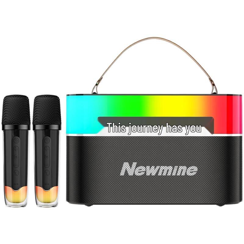 Newmine MC75 Portable Bluetooth Speaker with Dual Mics