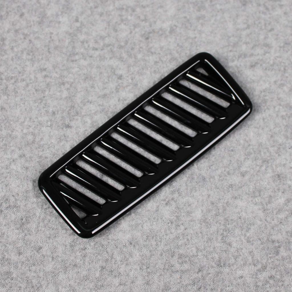 Ruiq Toyota Harrier 80 Series Interior Front Upper Air Conditioner Ring Garnish Vent Panel for Toyota Harrier (Piano Black)