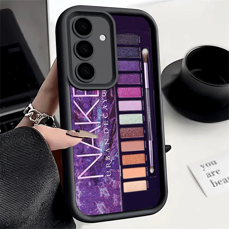 Phone Case for Samsung Galaxy A17 A16 A15 A14 A13 Makeup Eye Shadow Box Pattern A56 A36 A26 A55 A35 A25 A54 A34 A24 A53 A33 A23